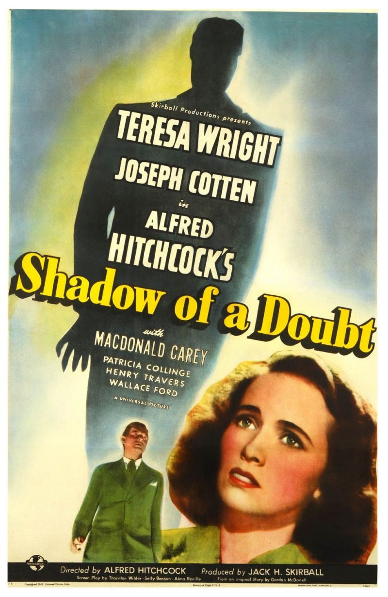 Poster Shadow Of A Doubt
