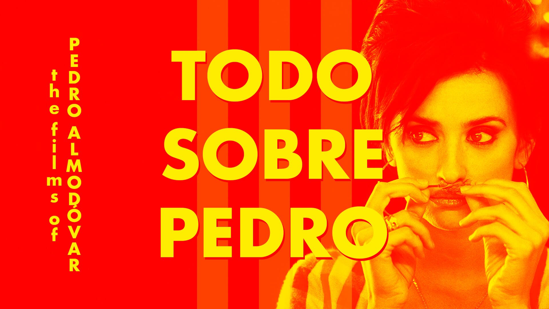 Todo Sobre Pedro Banner