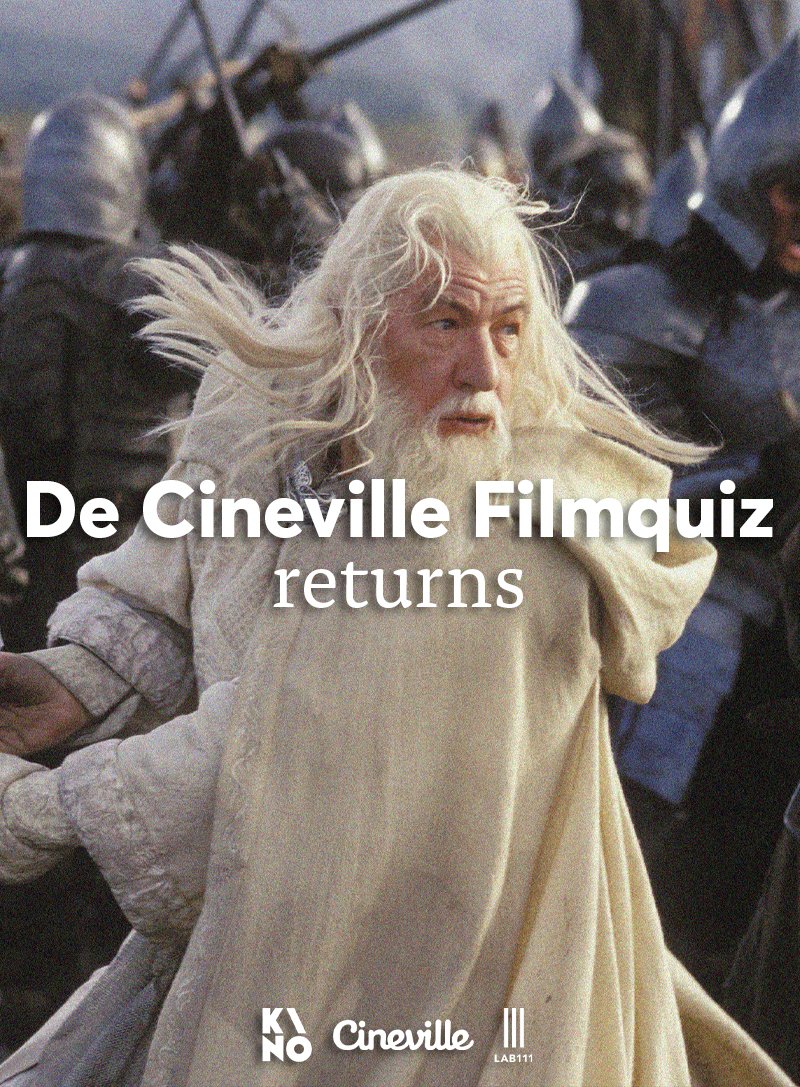 Poster De Cineville Filmquiz
