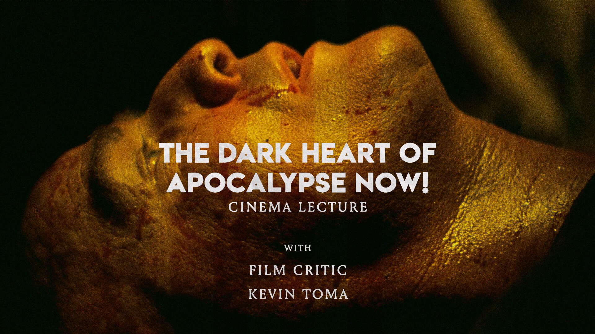 Apocalypse Now Lecture Banner