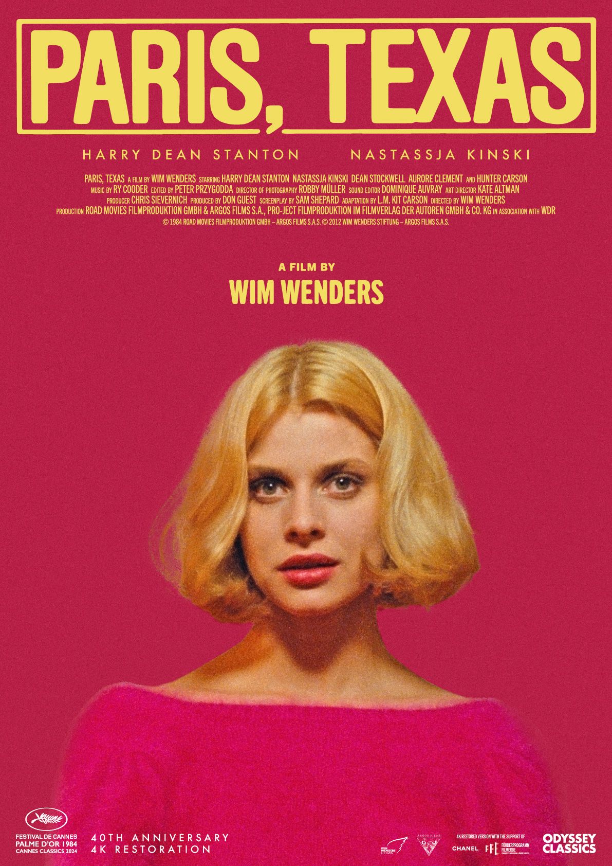 Poster Paris, Texas (4K Restoration)