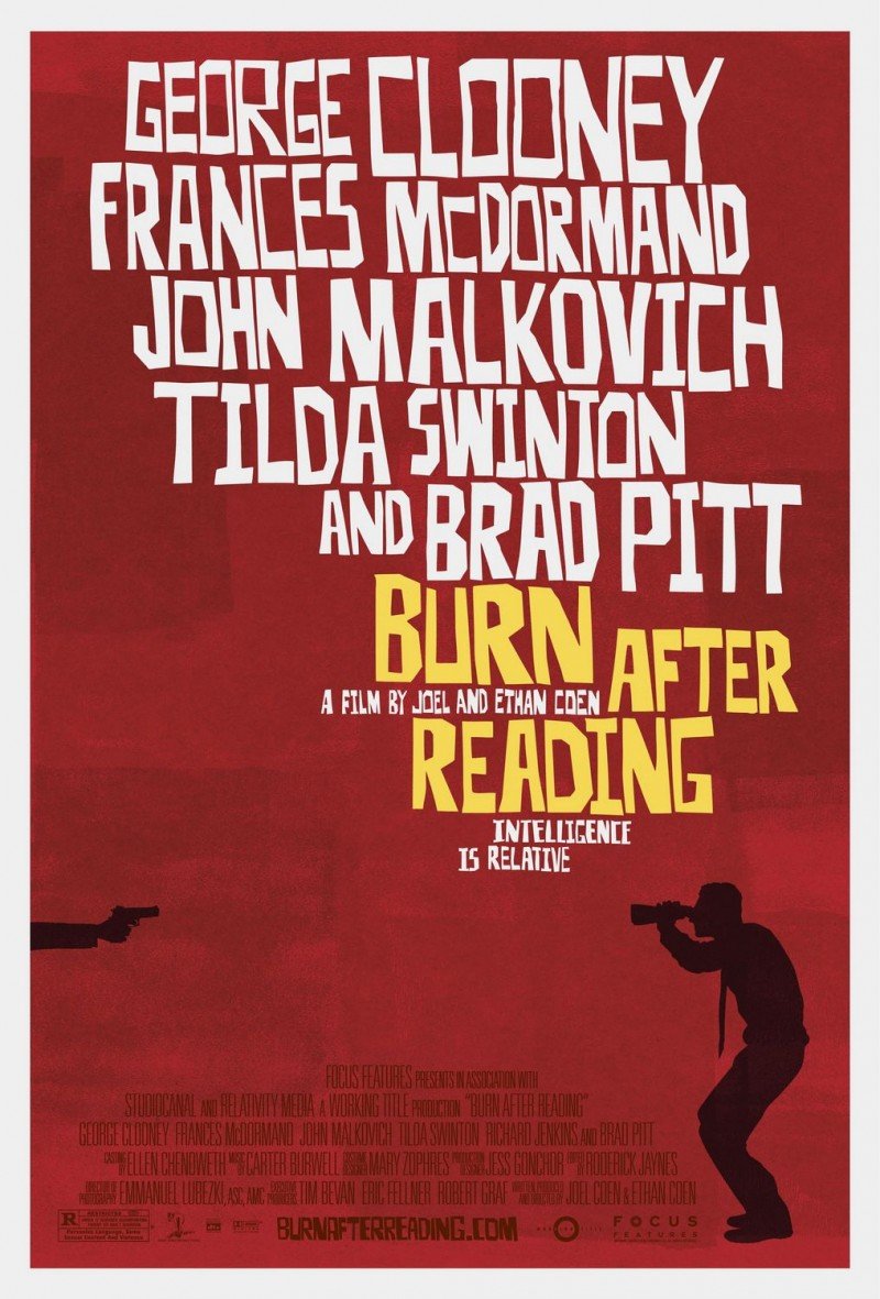 Poster Burn After Reading