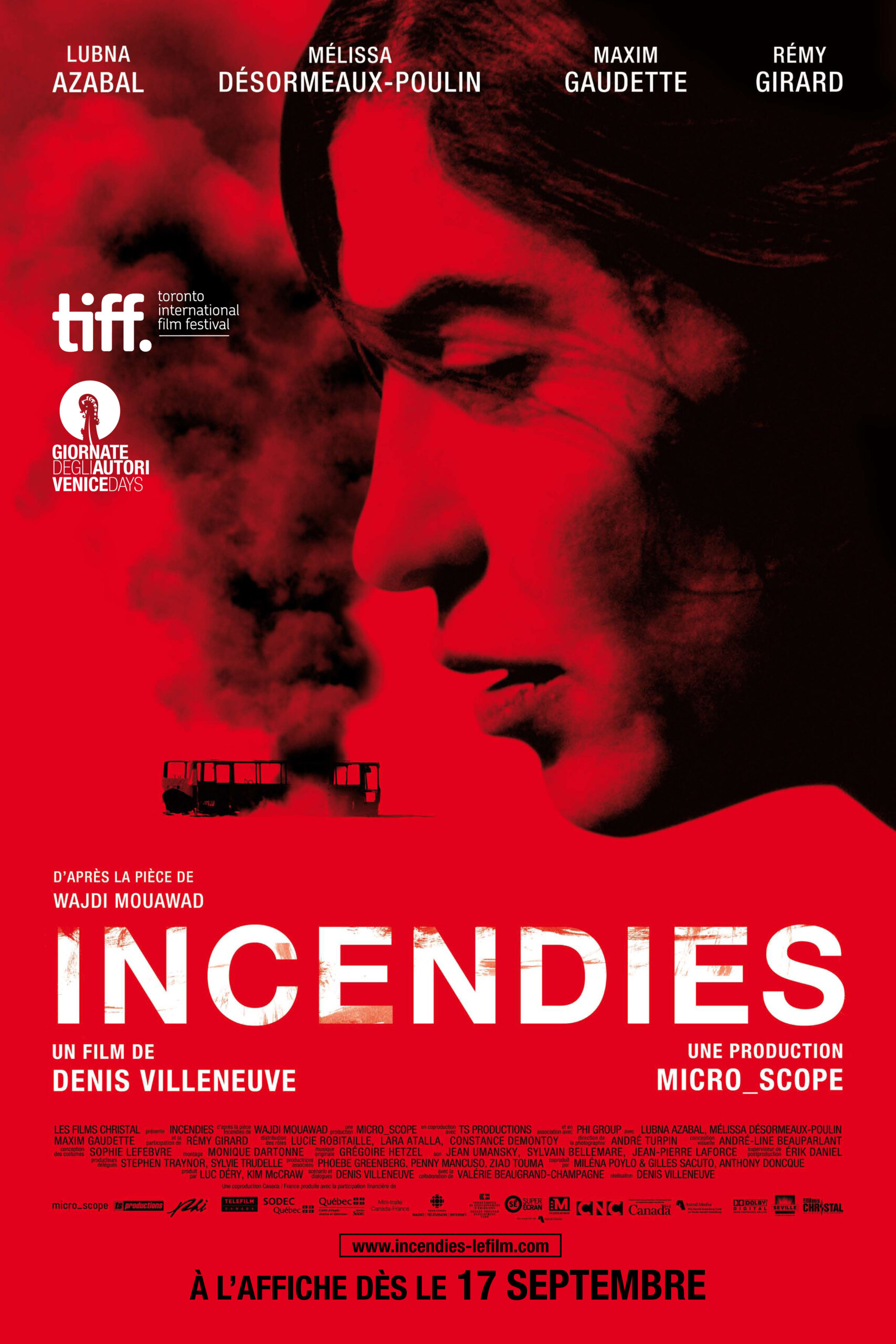 Poster Incendies