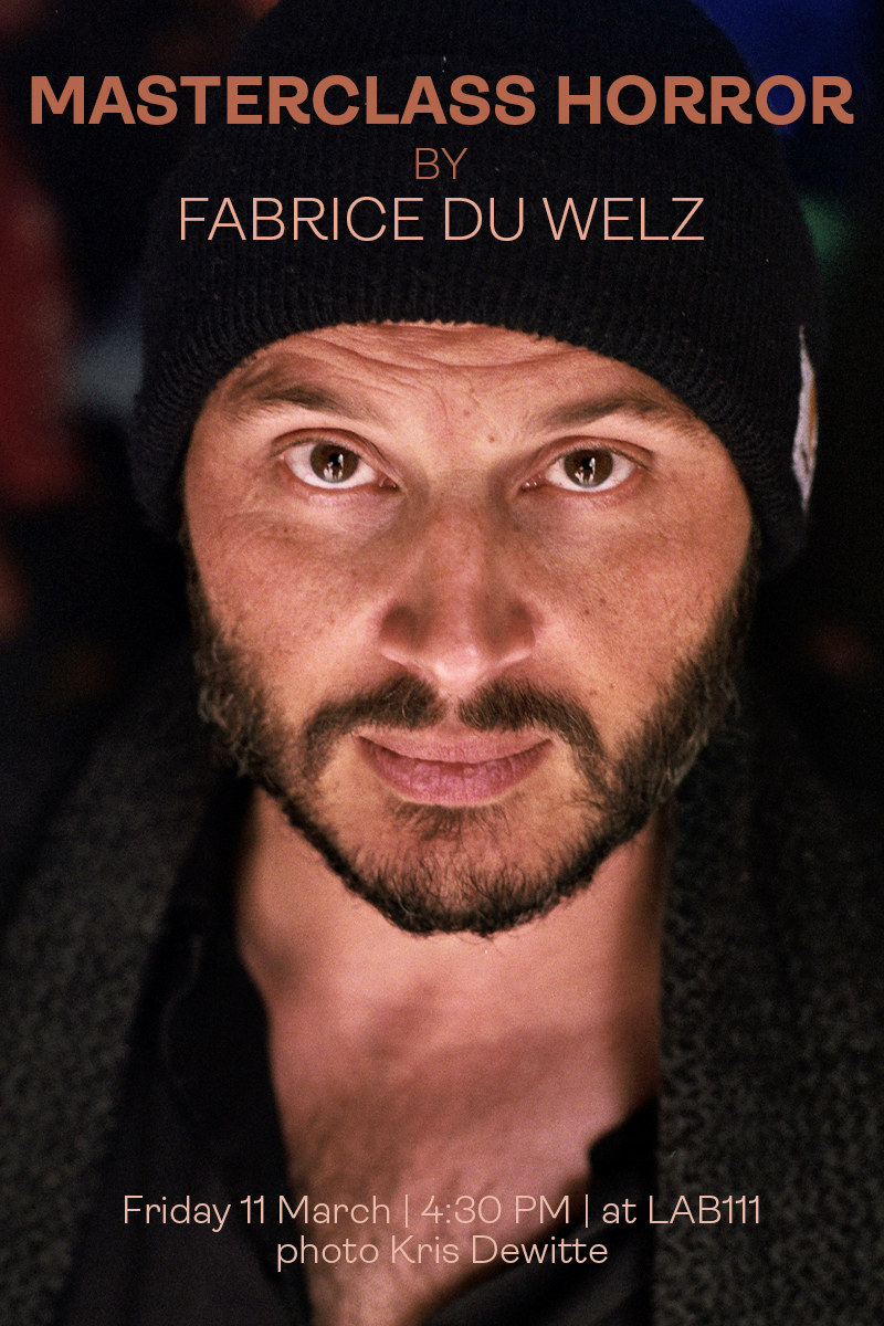 Poster Club Imagine: Masterclass Fabrice du Welz