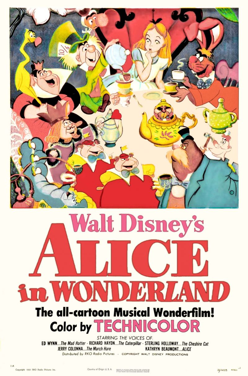 Poster Alice In Wonderland