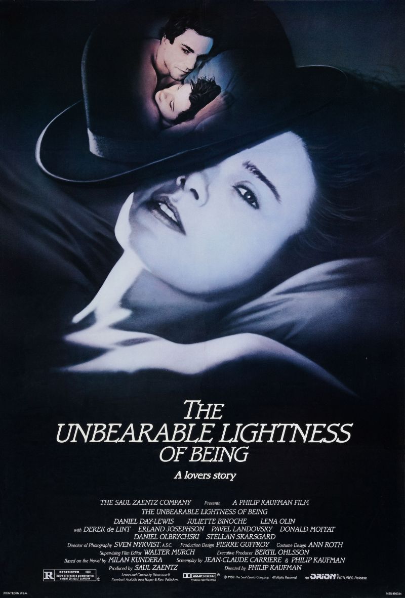 Poster The Unbearable Lightness Of Being