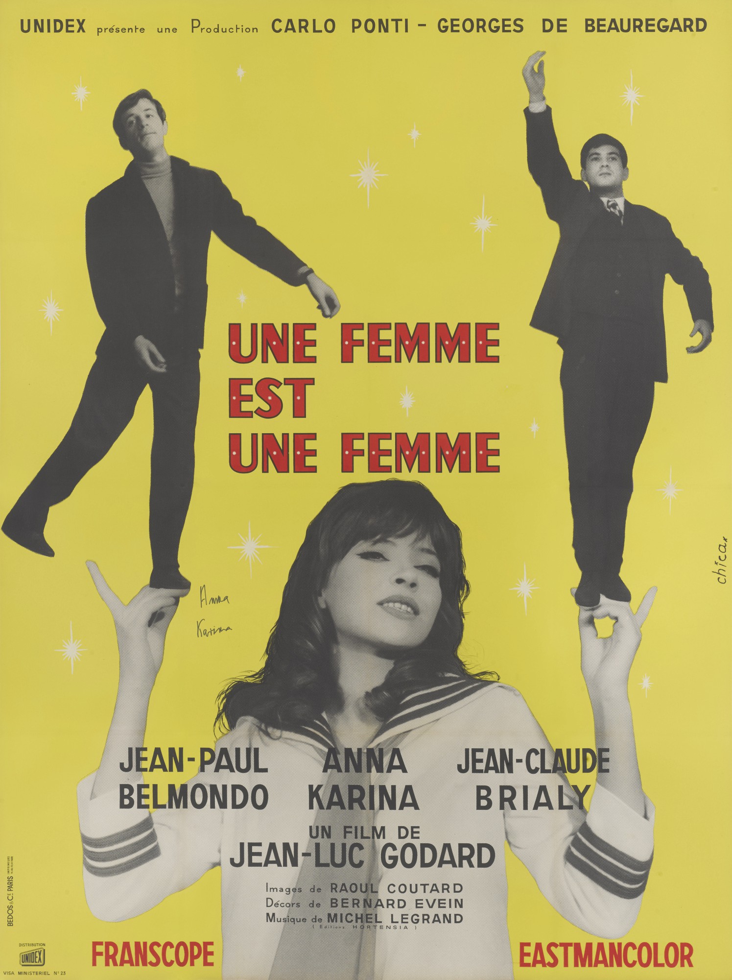 Poster Une Femme Est Une Femme