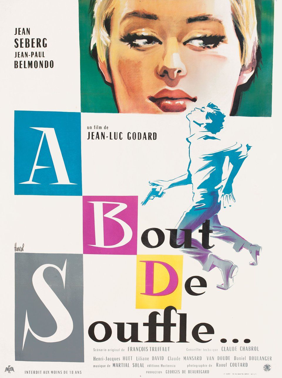 Poster À Bout De Souffle