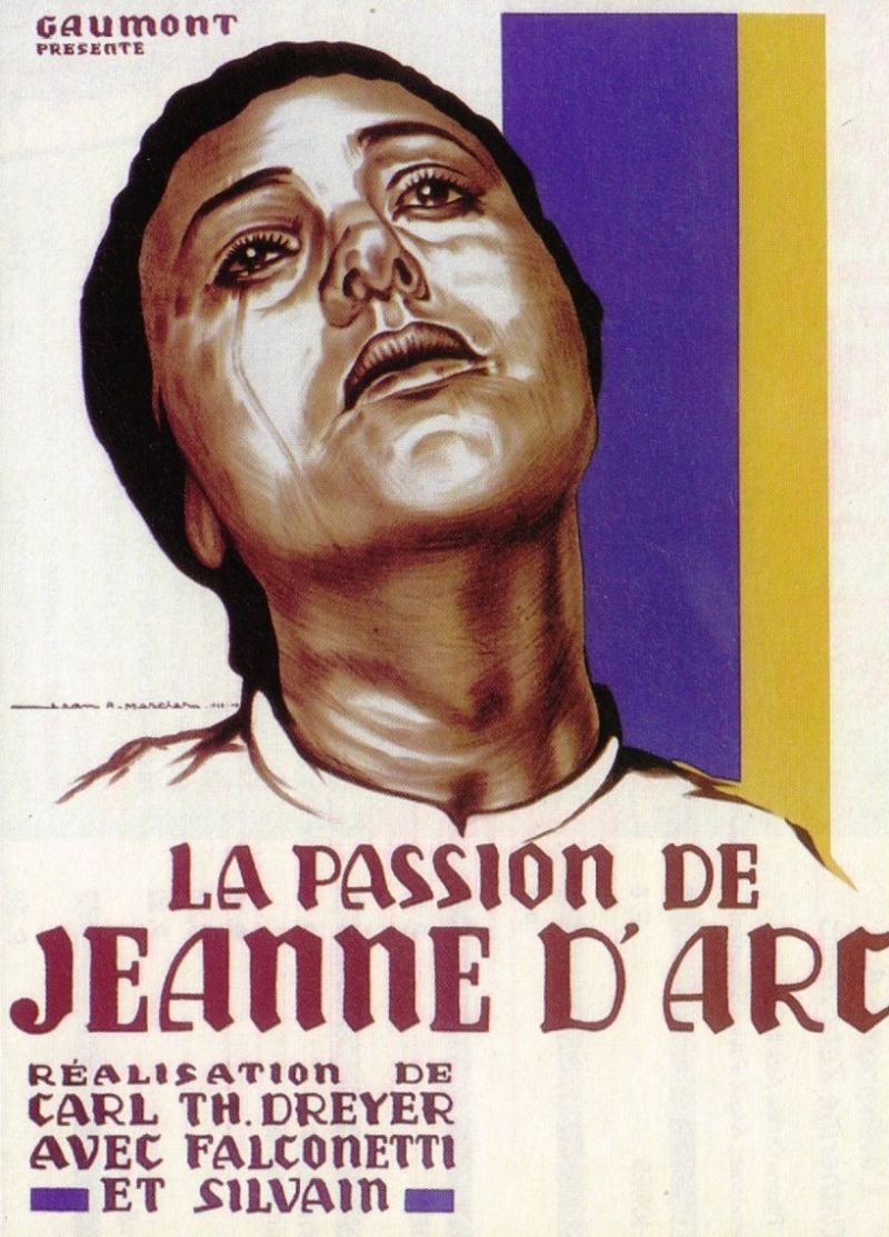 Poster La Passion de Jeanne d'Arc