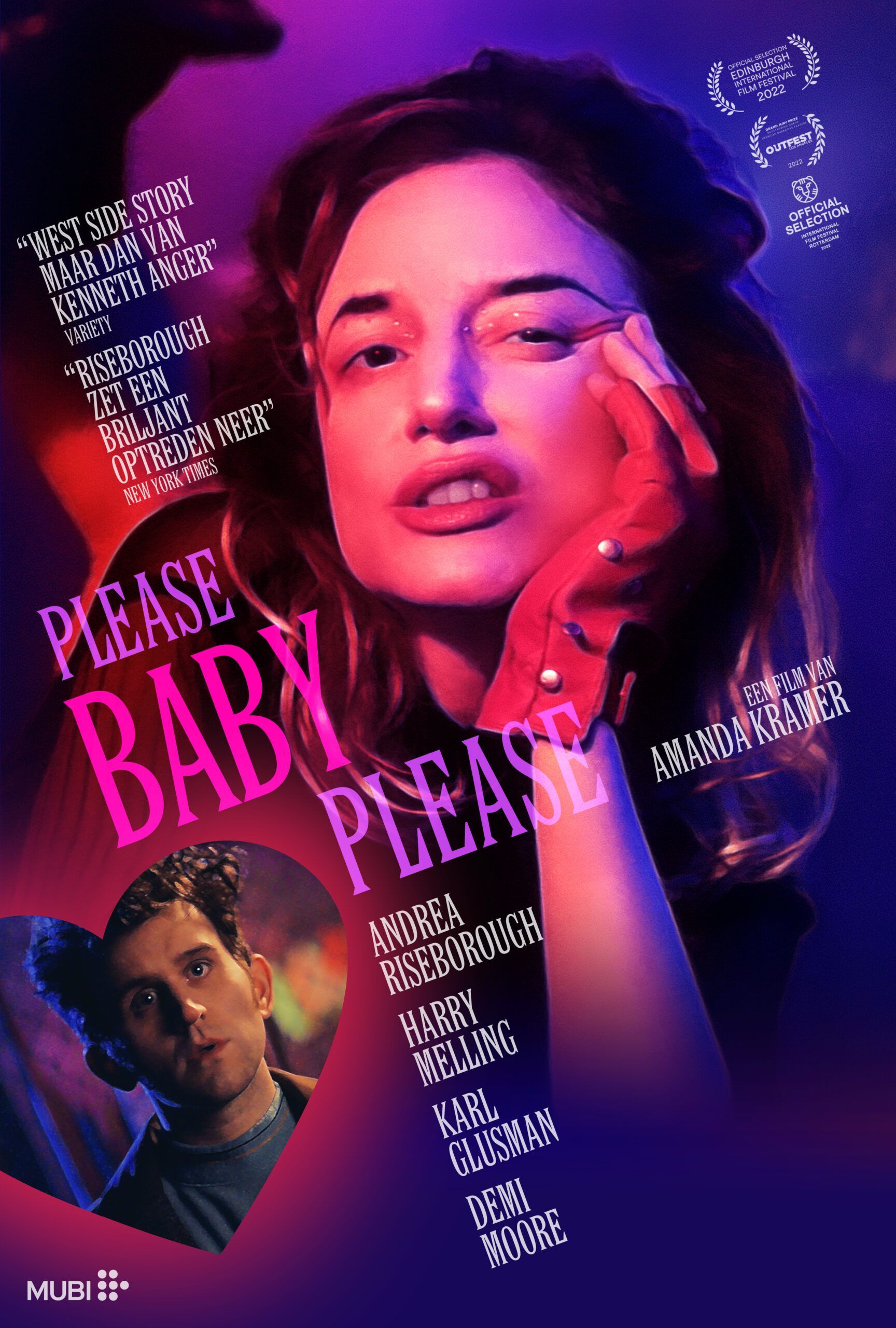 Poster MUBI x LAB111: Please Baby Please
