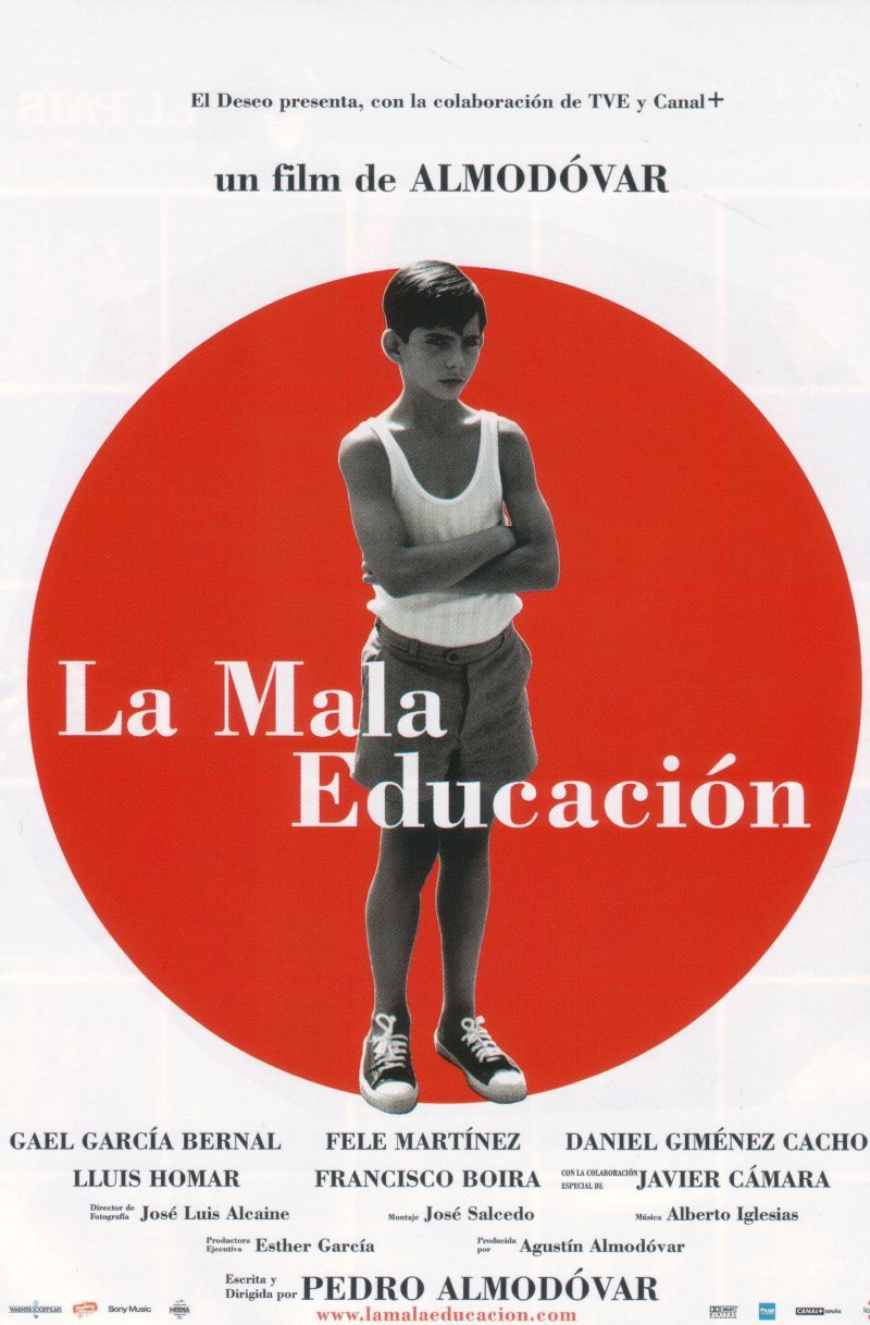 Poster La Mala Educación