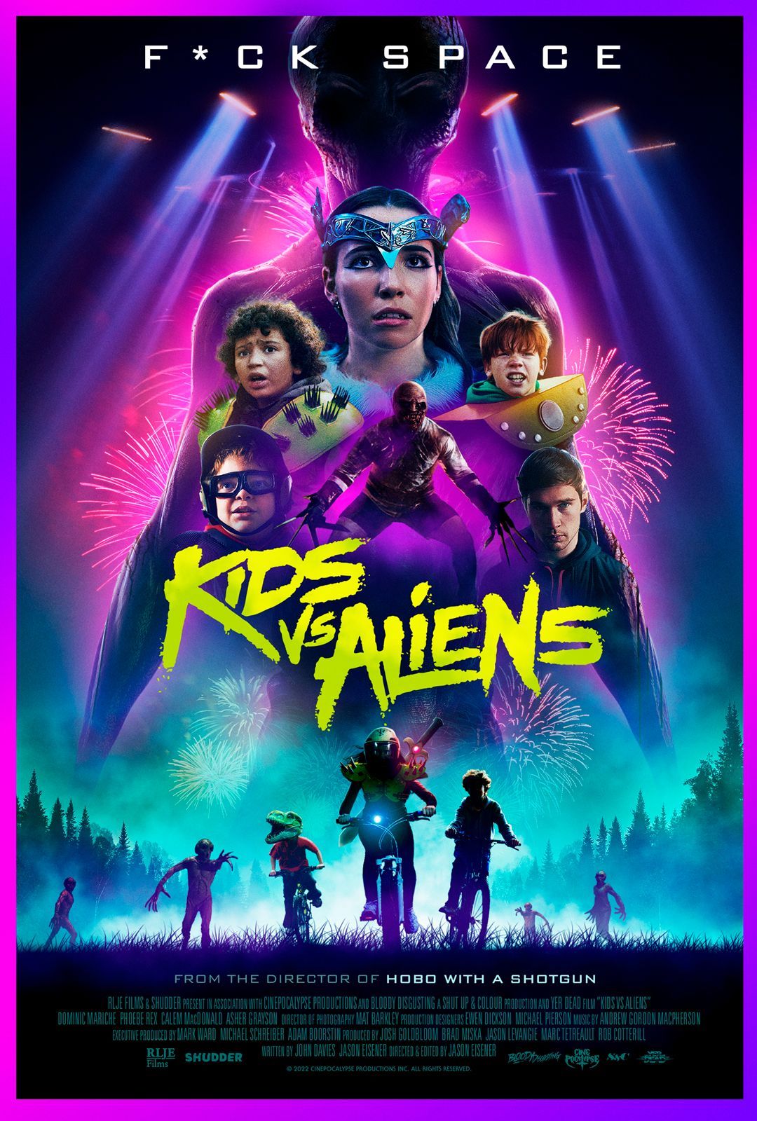 Poster Kids vs Aliens