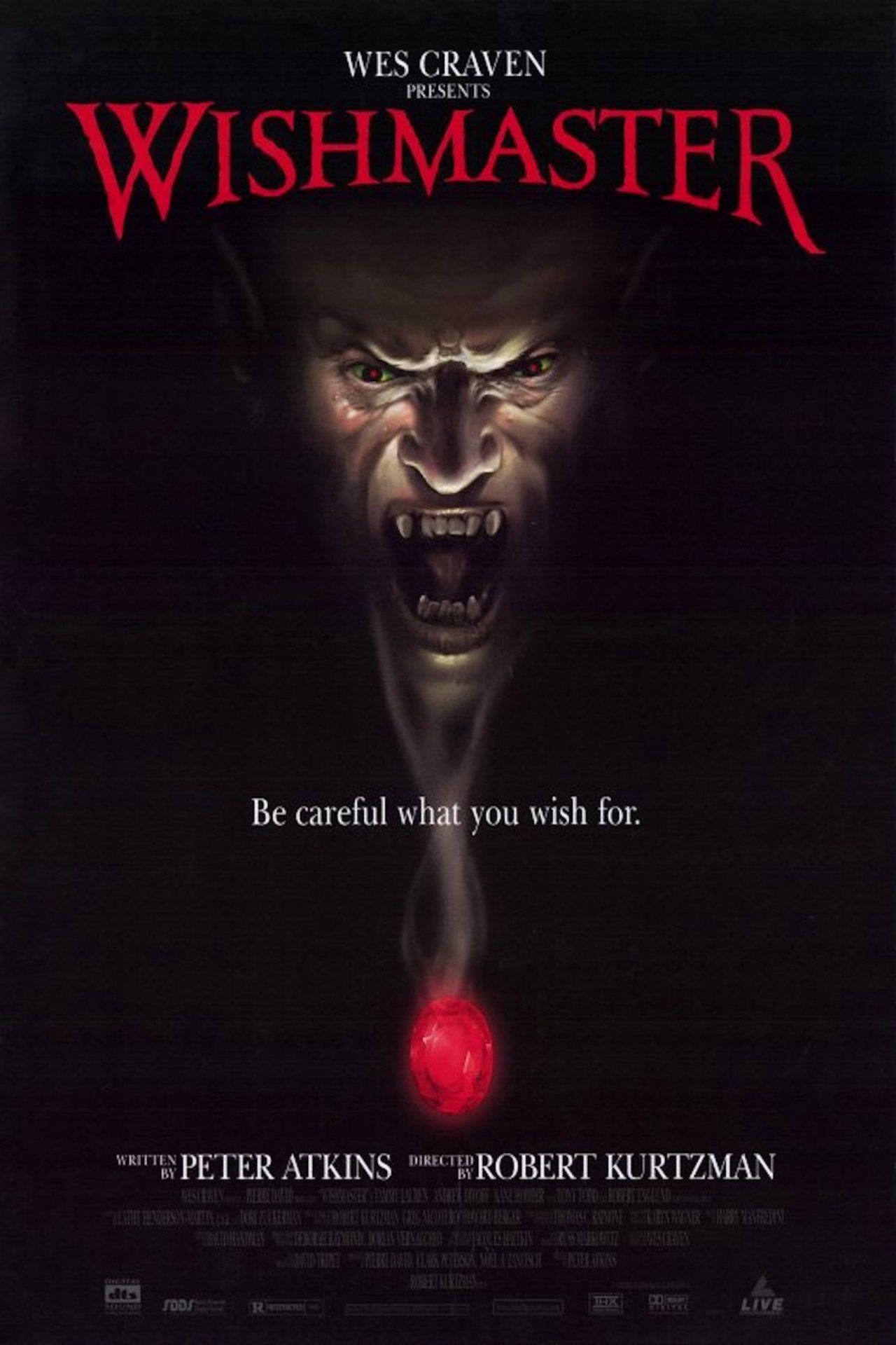 Poster Straight To Video: Wishmaster