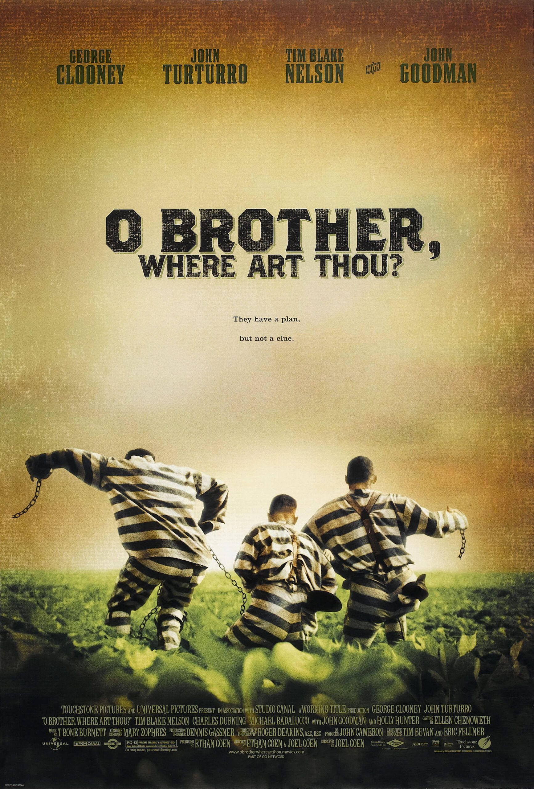 Poster O Brother, Where Art Thou?