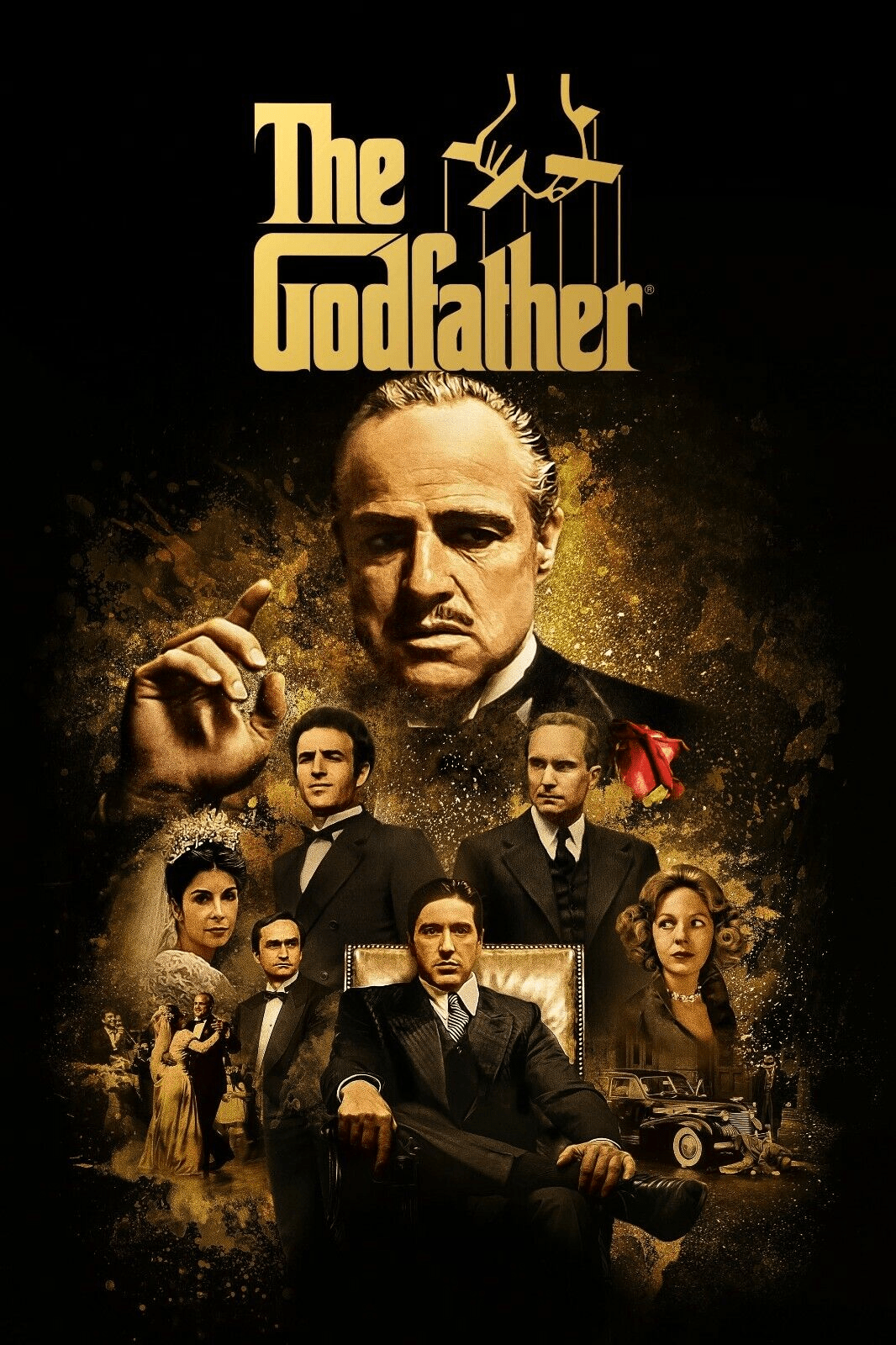 Poster The Godfather Part I & II (Double Bill incl. Italian Meal)