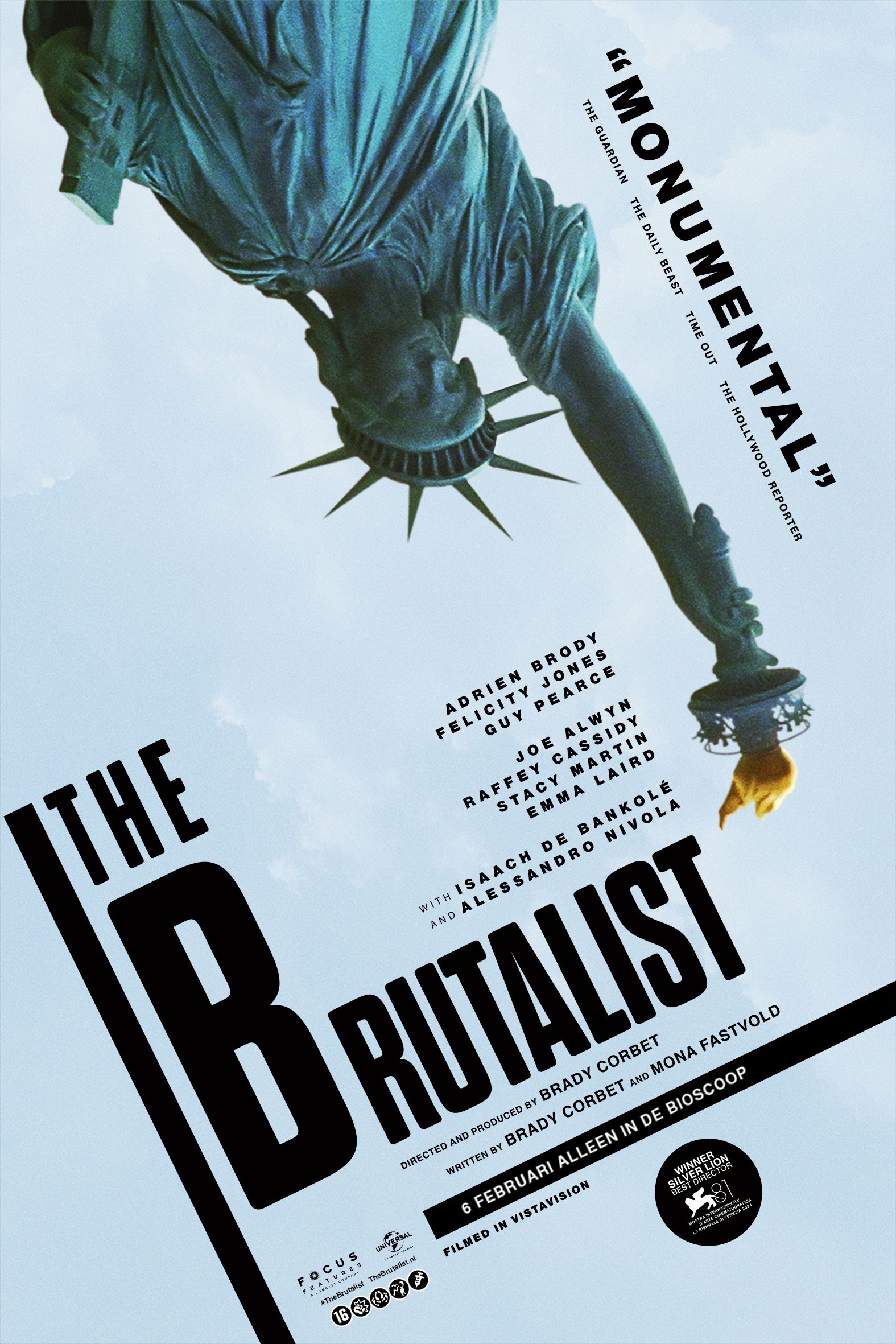 Poster The Brutalist