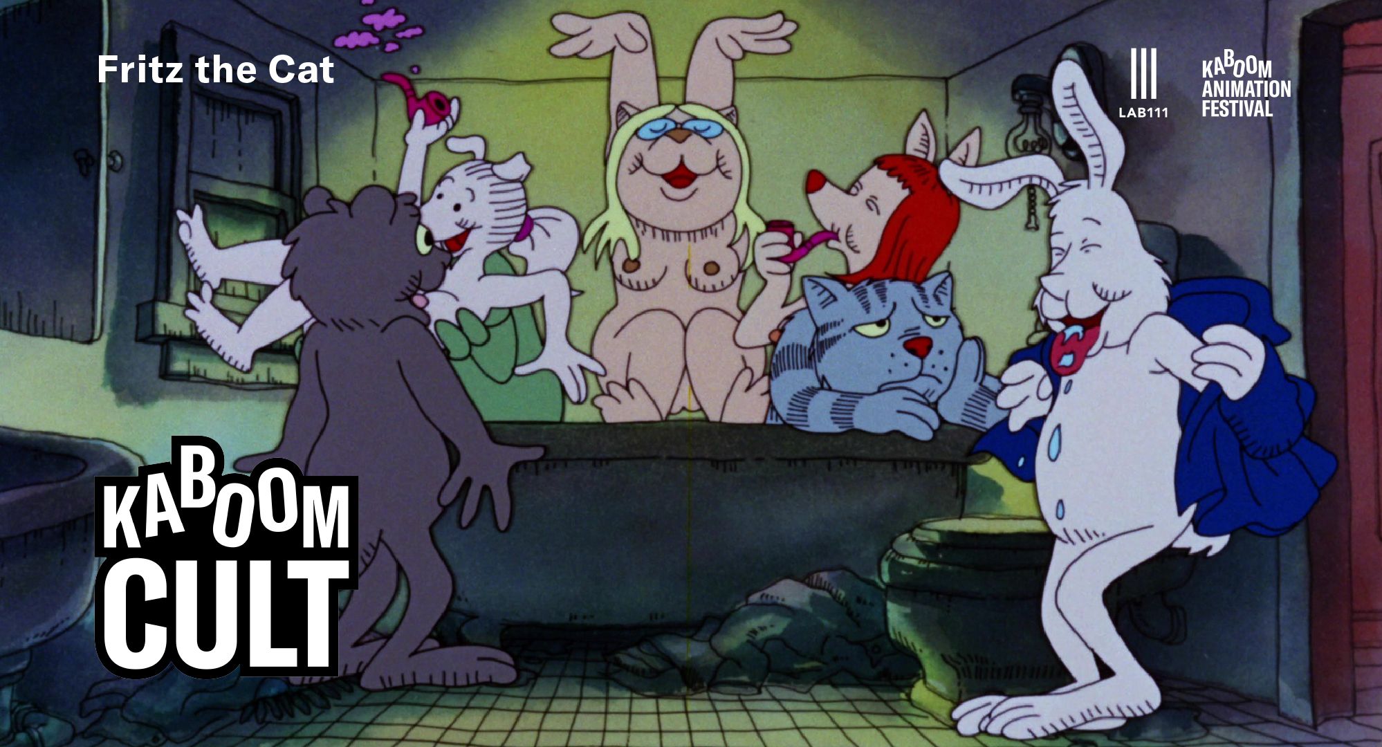 Kaboom Cult Fritz The Cat incl. introduction LAB111