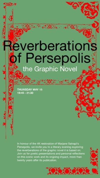 Reverberations Of Persepolis, The Graphic Novel