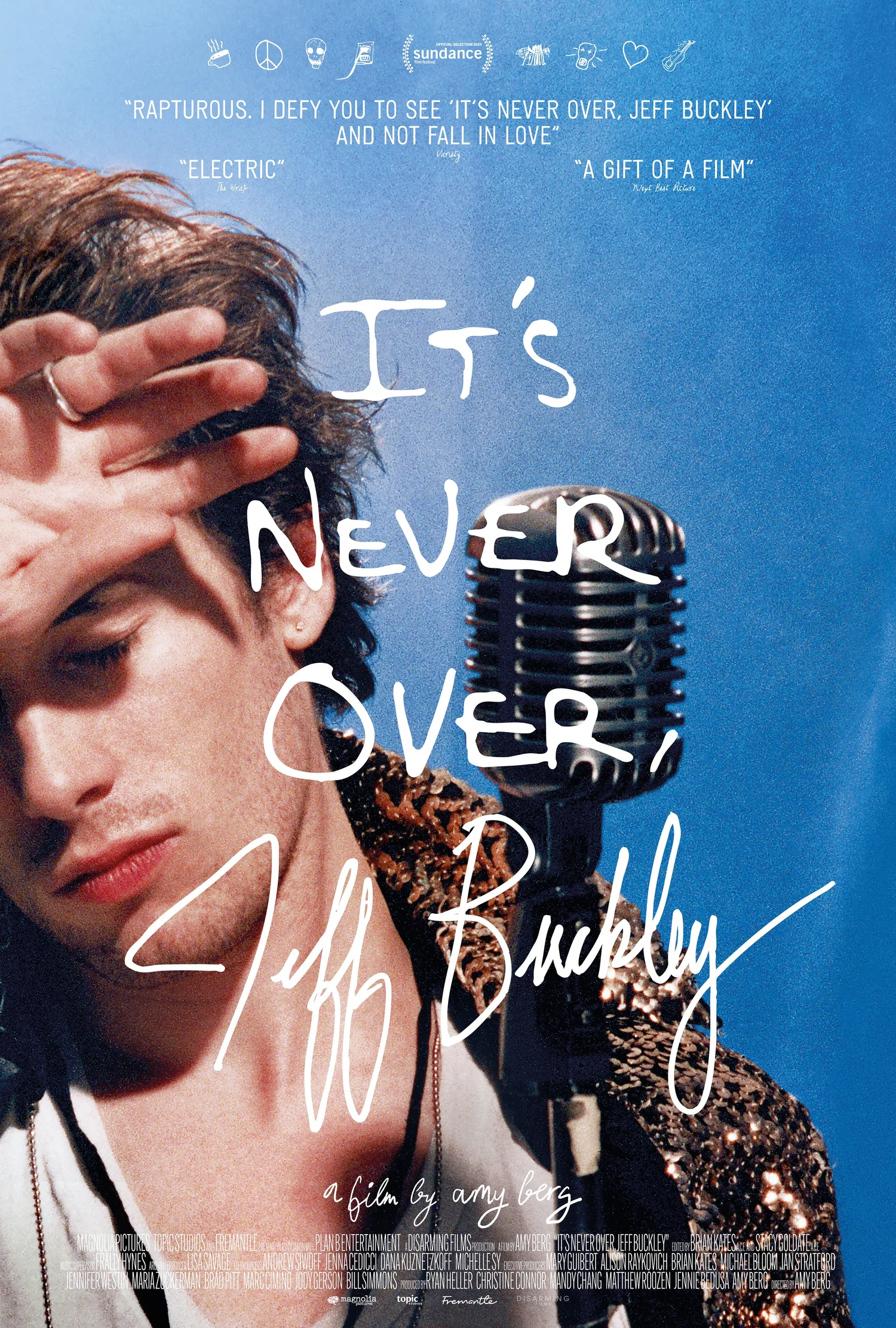 Poster It's Never Over, Jeff Buckley