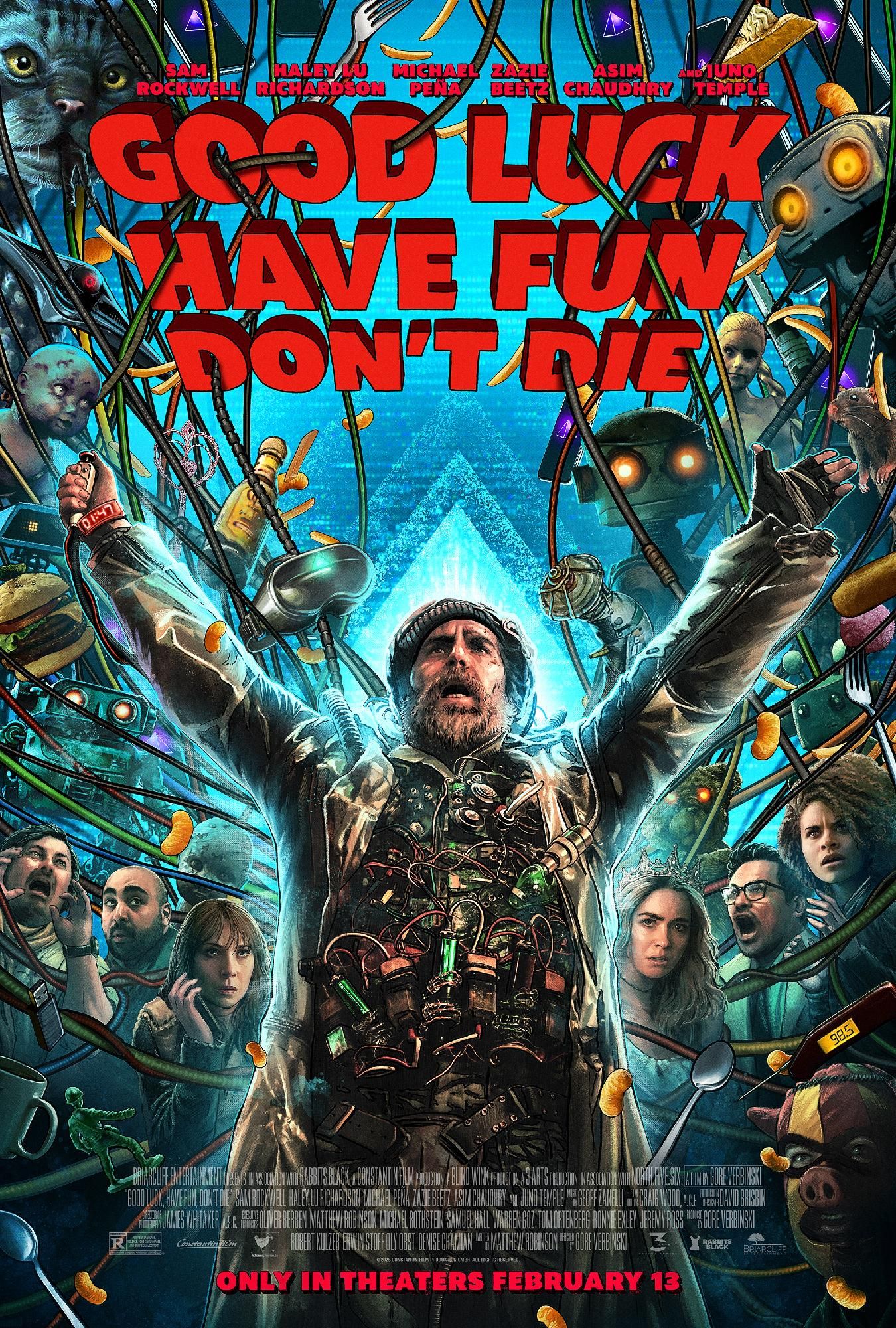 Poster Club Imagine: Good Luck, Have Fun, Don't Die!