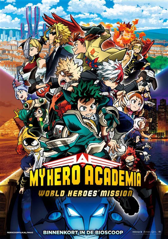Poster My Hero Academia: World Heroes Mission