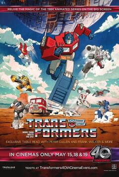 Poster Transformers: 40th Anniversary Event